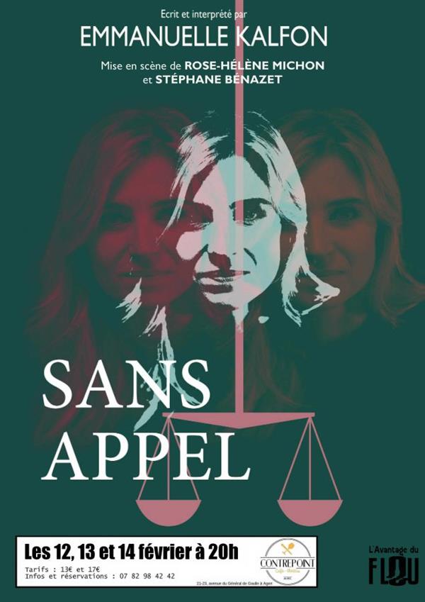 "Sans appel" par Emmanuelle Kalfon