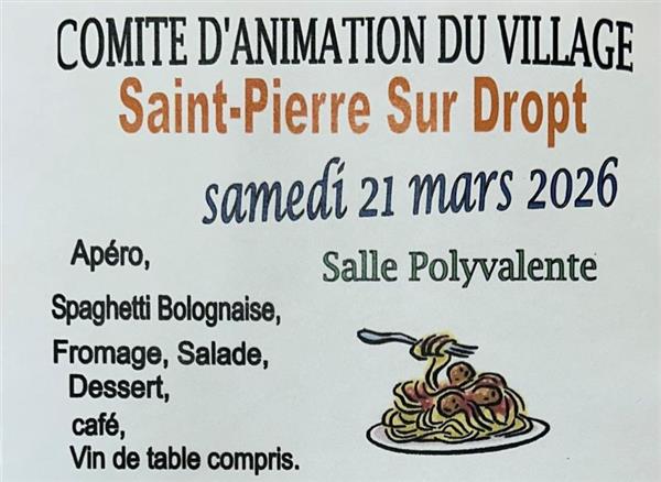 Soirée spaghettis bolognaise 