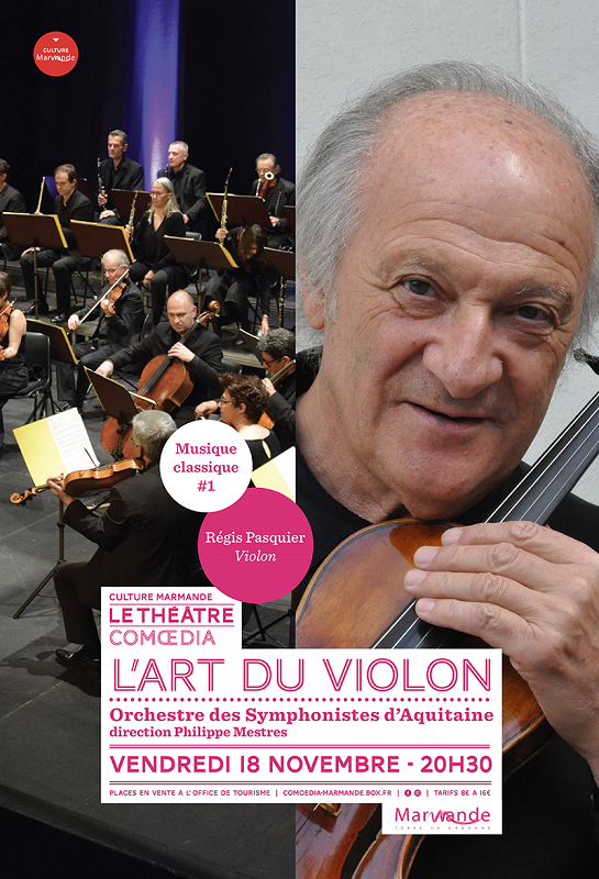 Concert Les Symphonistes d'Aquitaine - L'Art du Violon