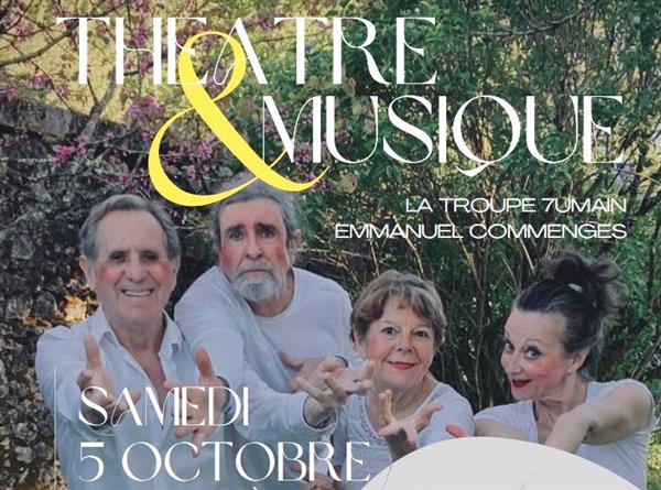 Théâtre et musique Le 5 oct 2024