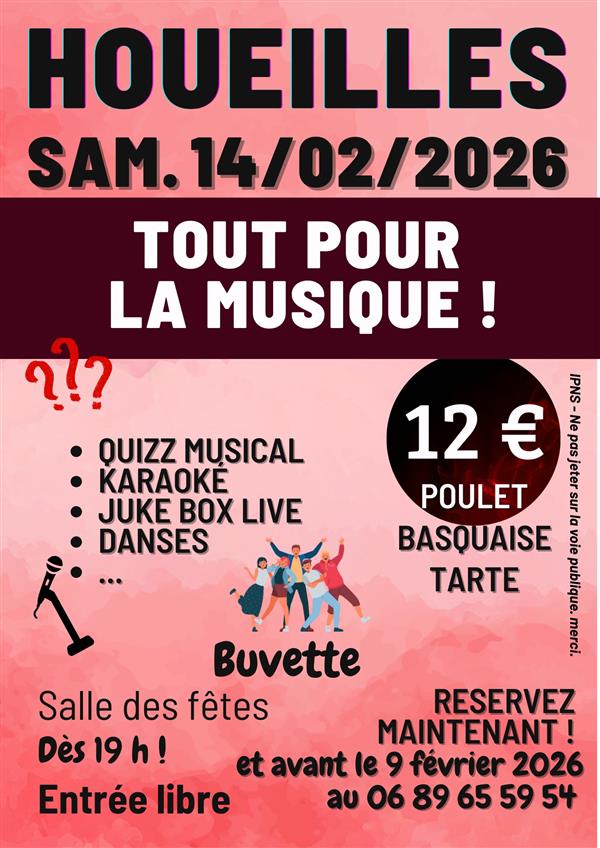 Tout pour la musique !