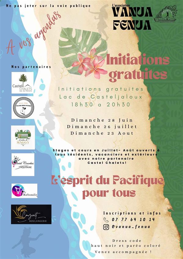Initiation danses du Pacifique