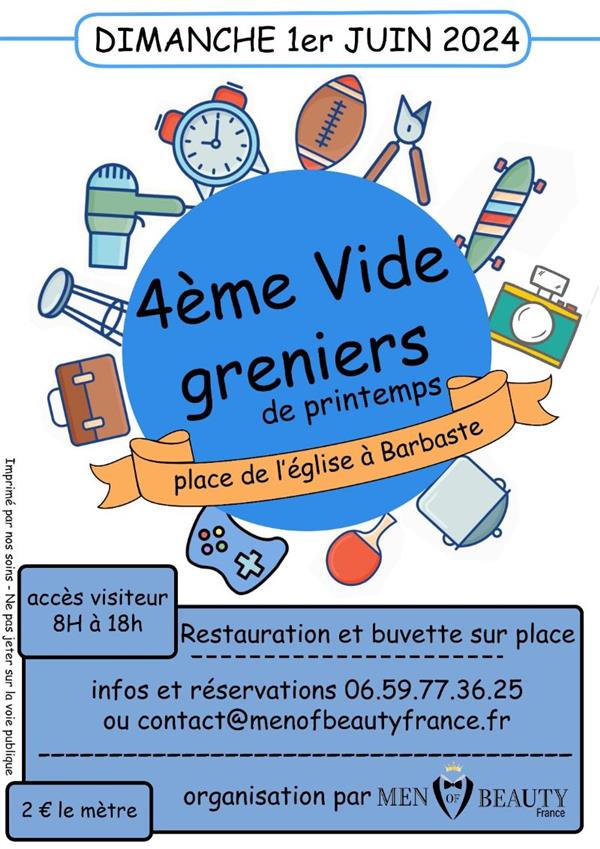 Vide Grenier de Men Of Beauty france