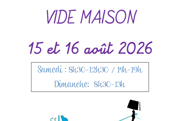 Vide maison au Jardin de Mireille