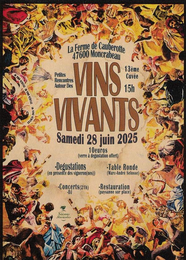 Petites Rencontres autour des Vins Vivants.