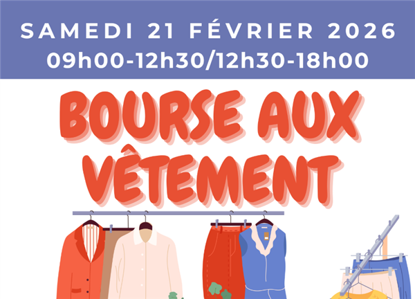 Bourse aux Vêtements Au profit de l'APE Lévignac/ Saint Pierre 