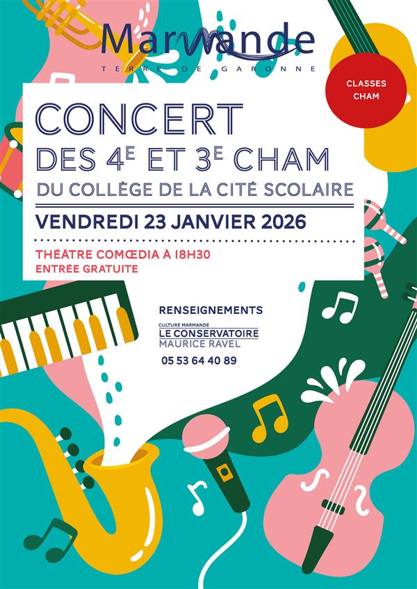 Concert des classes CHAM 