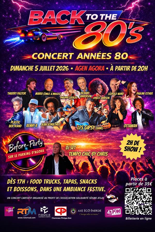 Concert Back To the 80’s
