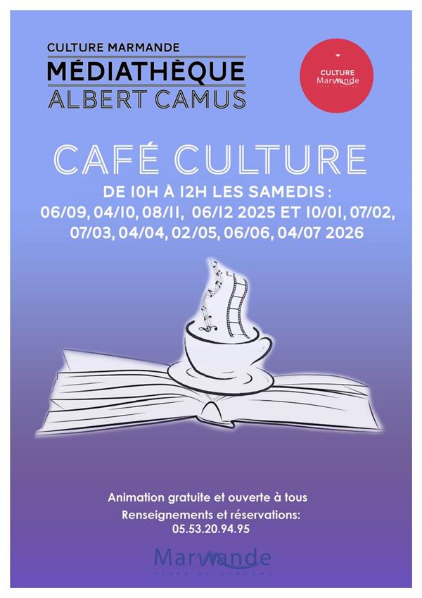 Café Culture à la Médiathèque 