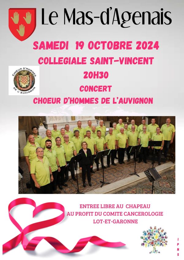 Ocotbre Rose - Concert Choeur d