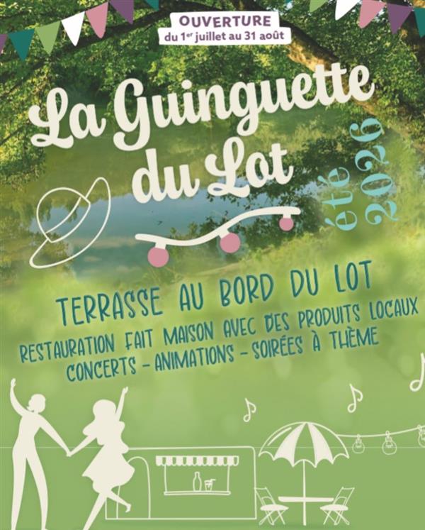 La Guinguette du Lot - Concert EM 80