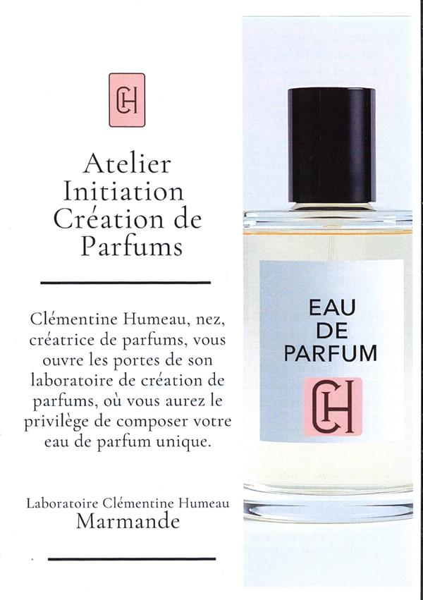 Atelier Initiation Création de Parfums