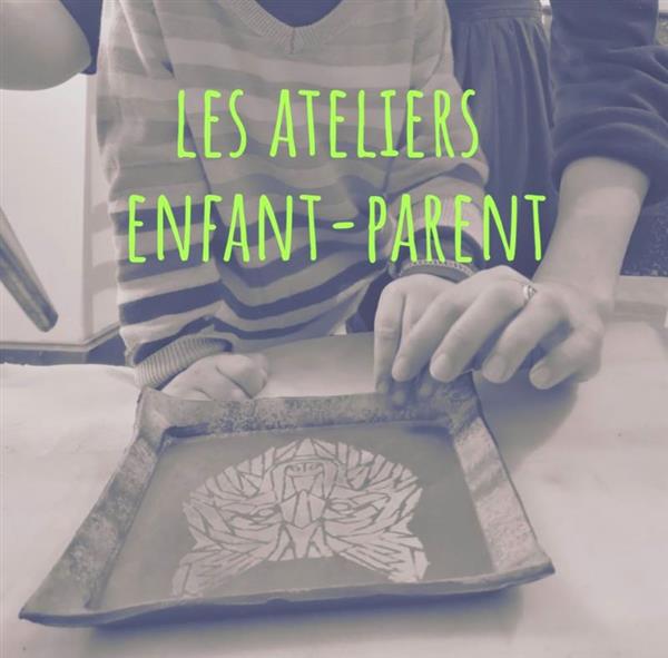 Atelier enfant - parent sur table - Poterie Ma terre Née