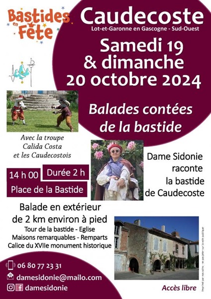 Bastides en Fête Du 19 au 20 oct 2024