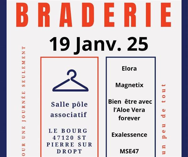 Braderie Le 19 janv 2025