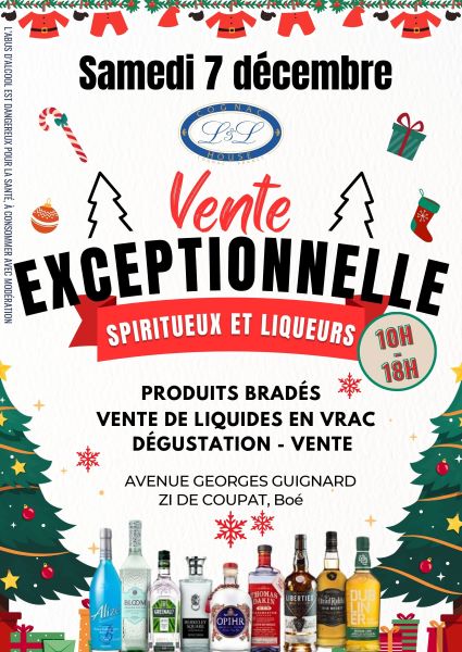 Vente exceptionnelle