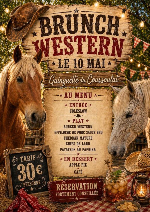 Brunch Western à la Guinguette du Coussoulat