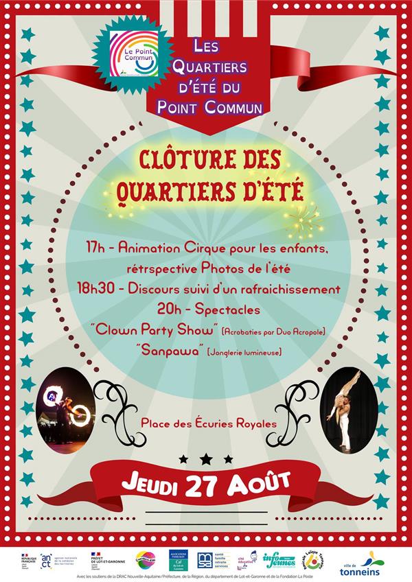 Clôture des Quartiers d'été 