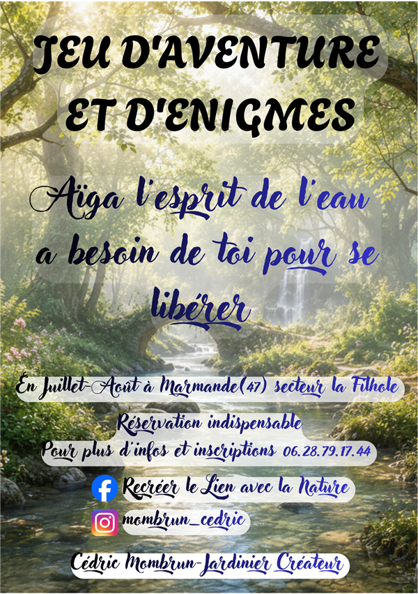 Jeu d'aventure et d'énigmes
