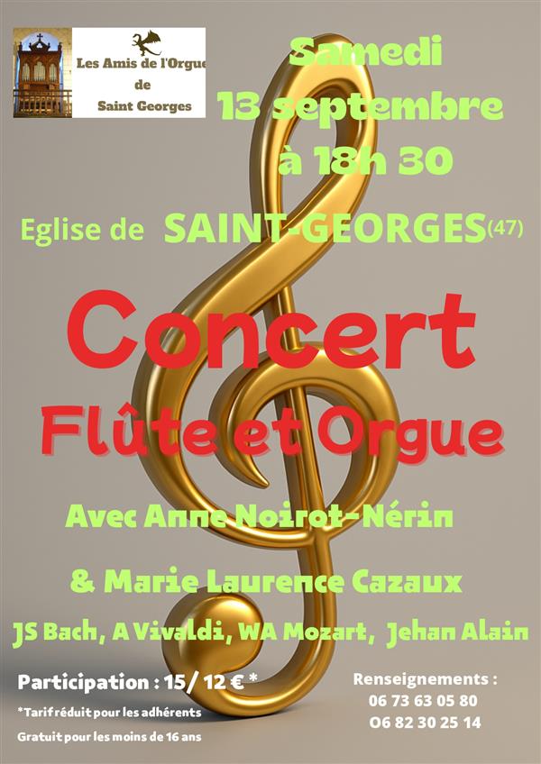 Concert flûte et orgue