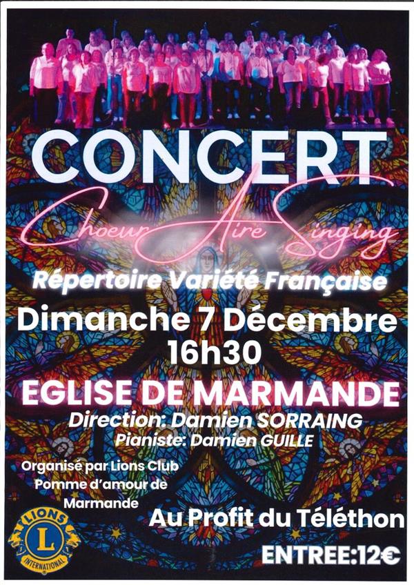 Concert Choeur Aire Singing
