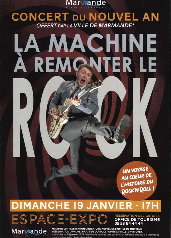 Concert du Nouvel An - La machine à remonter le Rock Le 19 janv 2025