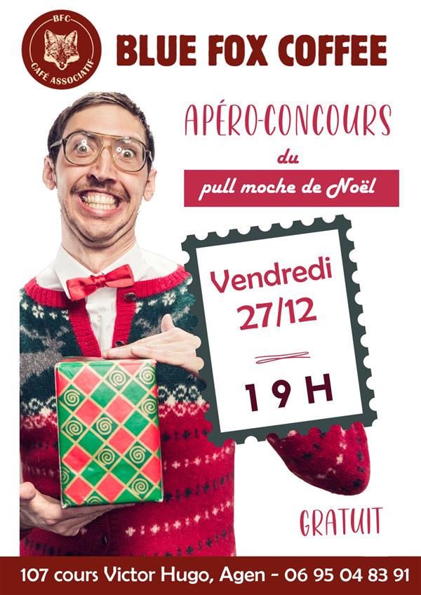 Apéro-concours de pull moche de Noël