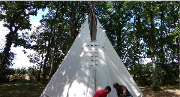 Camping à la ferme Crinière au vent