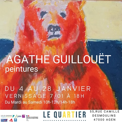 Agathe Guillouët : Exposition de peintures