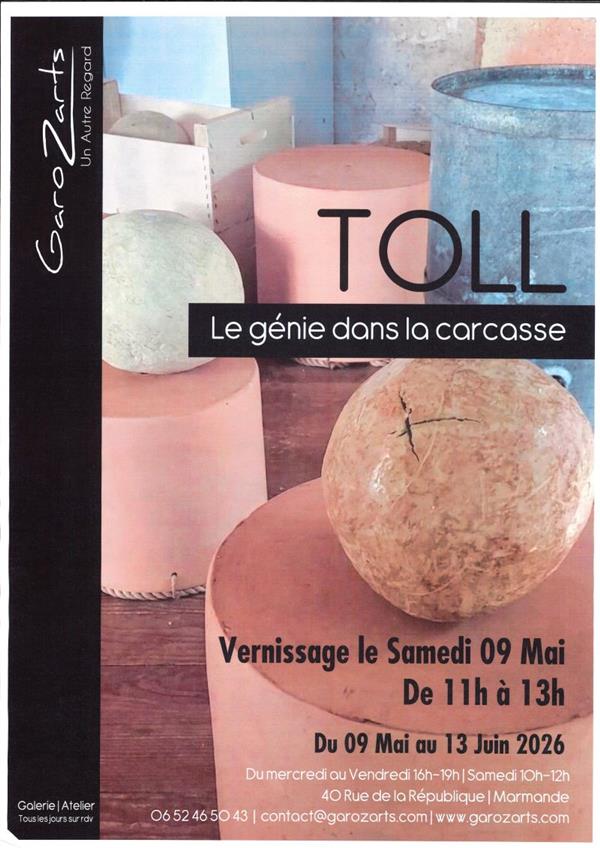 Exposition TOLL "Le génie dans la carcasse" à  GaroZarts