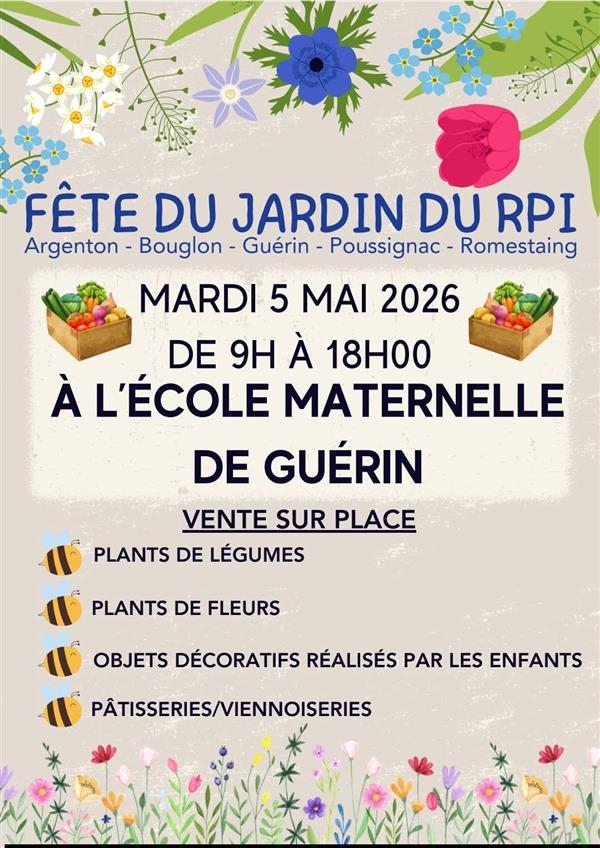Fête du jardin du RPI