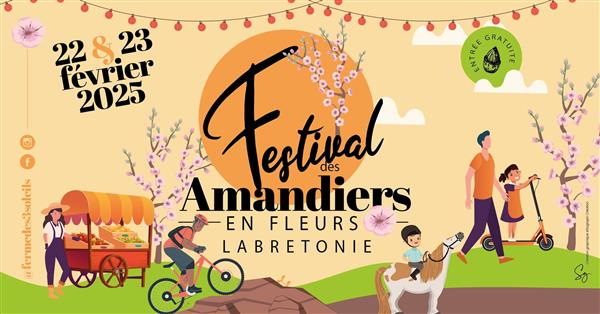 Festival des amandiers en fleurs Du 23/2/2024 au 22/2/2025