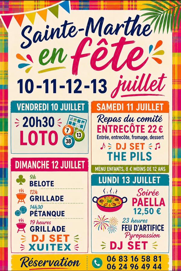Sainte-Marthe en fête
