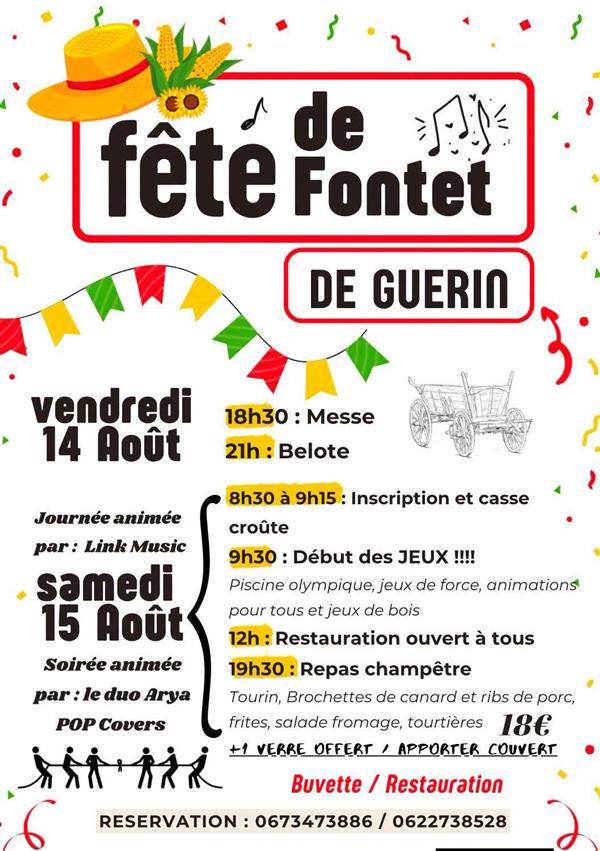 Fête de Fontet de Guérin