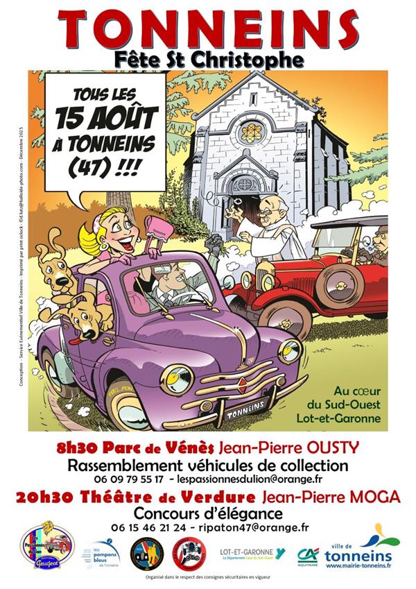 Fête de la Saint Christophe à Tonneins