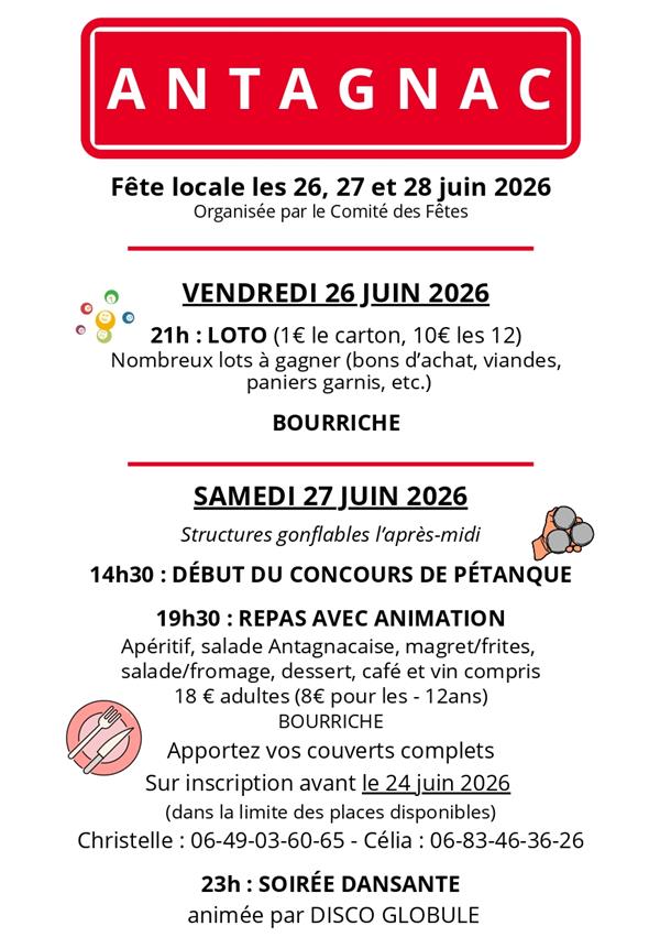 Antagnac en fête