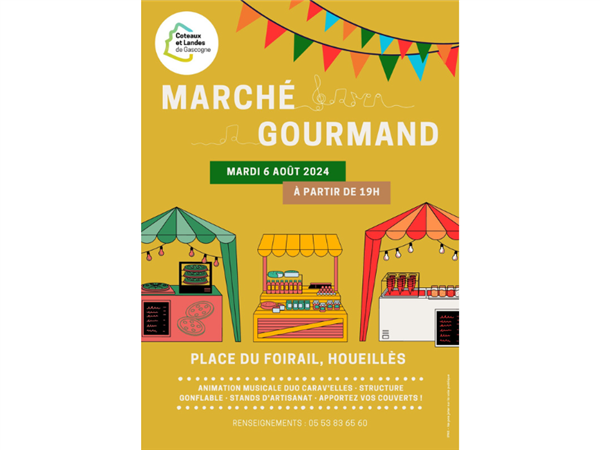 Marché gourmand nocturne - Houeillès