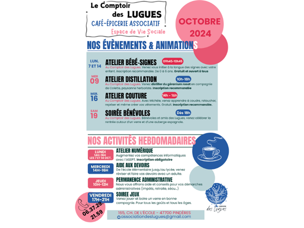 Soirée des bénévoles Le 19 oct 2024