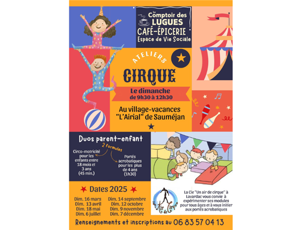 Atelier circo-motricité 