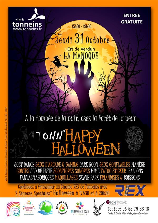 Halloween à Tonneins Le 31 oct 2024