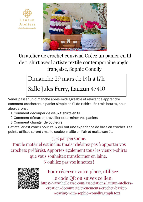 Atelier - Crochet 