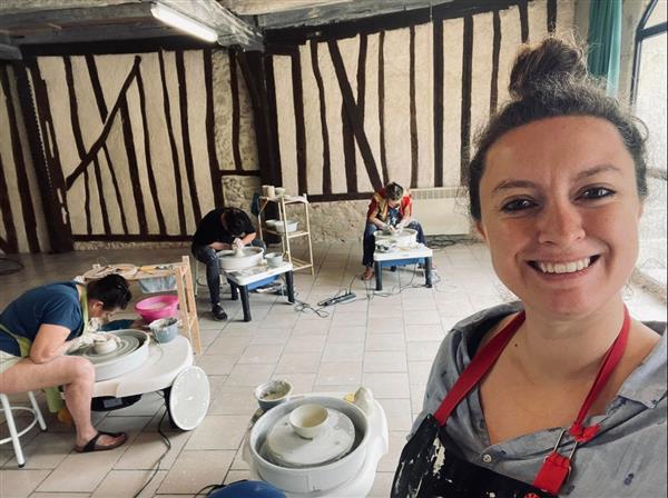 Cours de céramique à l'Atelier en couleur de Sarah