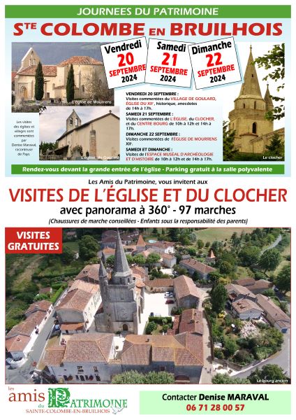 Journées du patrimoine : visites de l