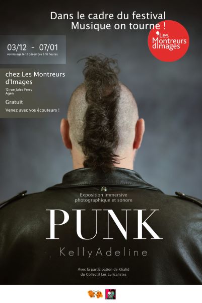 Punk par Kelly Adeline - Exposition de photographies Du 3/12/2024 au 7/1/2025