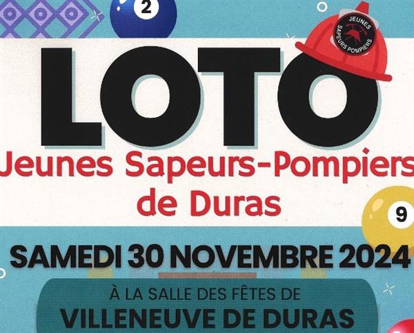 Jeu de société-Loto des jeunes sapeurs pompiers Le 30 nov 2024