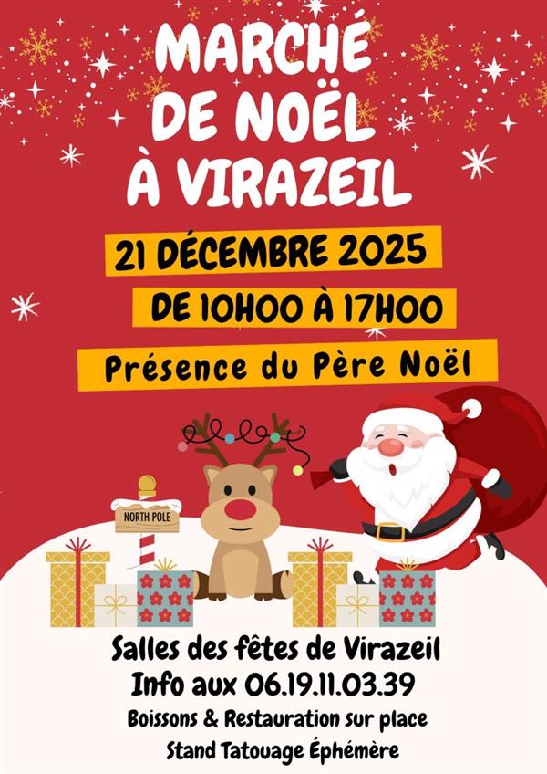 Marché de Noël à Virazeil
