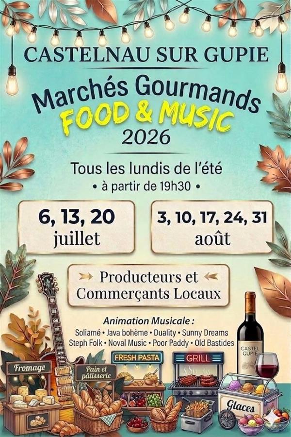 Marché Gourmand Food & Music