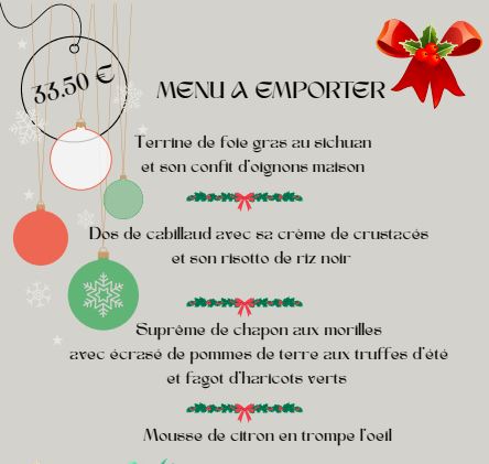 Menus de fêtes à emporter du Don Camillo