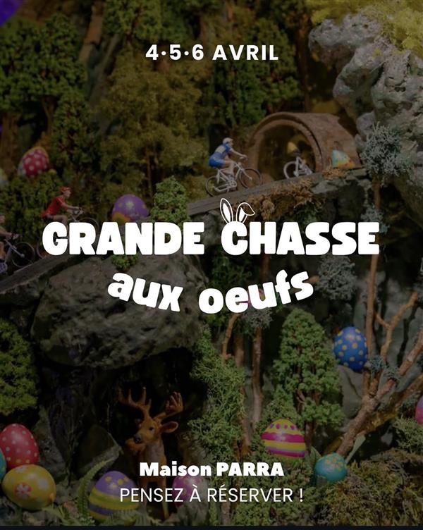 Grande chasse aux oeufs à la Maison PARRA