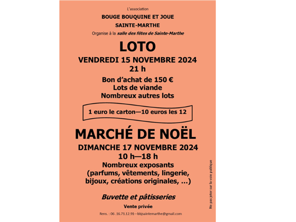 Marché de Noël Le 17 nov 2024